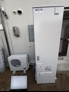 大阪府豊中市 オール電化リフォーム施工事例  ガス給湯器からオール電化へ｜三菱エコキュート SRT-S467設置｜補助金100,000円活用