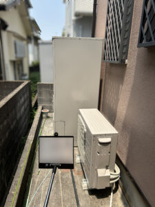 北摂エリア（豊中市）エコキュート交換施工事例