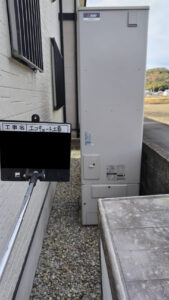 大阪府寝屋川市 エコキュート交換施工事例  460Lエコキュートから三菱 SRT-S467へ交換｜補助金100,000円活用