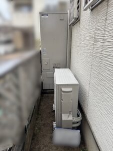 富田林市　D様邸　電気温水器からエコキュート工事