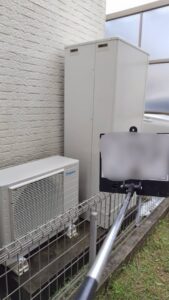 箕面市　G様邸　エコキュート工事