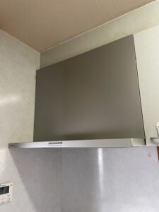 大阪市東淀川区 レンジフード交換施工事例