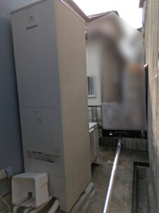 大阪市東住吉区 エコキュート交換施工事例