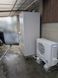 大阪市平野区 エコキュート交換施工事例