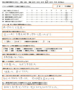 和泉市　エコキュート取替のお客様のご感想