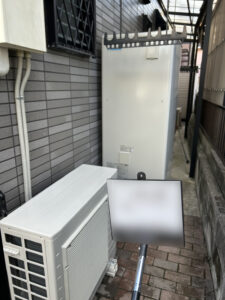 大阪府柏原市 エコキュート交換施工事例  ダイキンエコキュートからダイキン TUX37YFV（EQX37YFV）へ交換｜補助金100,000円活用