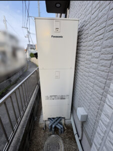 大阪府交野市 エコキュート交換施工事例  電気温水器からPanasonic HE-S37LQへ交換｜補助金120,000円活用