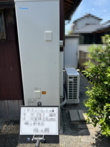 ボイラーからエコキュート工事　富田林市　　EQX46ZFV  オール電化